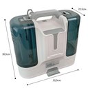 Ver imagem 2 de Extrator de Sujeira Portátil Ab Mídia BSL3904 450W 2L Branco 110V