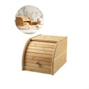 Ver imagem 1 de Porta Pão Bambu 27x20x18cm | Prático e Sustentável