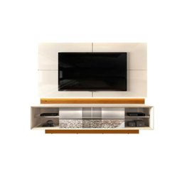 Rack com Painel para TV até 75 Polegadas 4 Gavetas Domani MDF Off White/Cinamomo Avela - 2