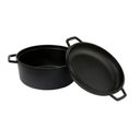 Ver imagem 3 de Panela Duo Ferro Fundido Caçarola Frigideira Santana 24cm
