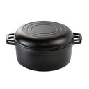 Ver imagem 1 de Panela Duo Ferro Fundido Caçarola Frigideira Santana 24cm