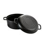Panela Duo Ferro Fundido Caçarola Frigideira Santana 24cm - 2