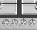 Ver imagem 3 de Cooktop à Gás midea inox com Mega Chama 4 Bocas Cyb4b - Bivolt