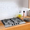 Ver imagem 5 de Cooktop à Gás midea inox com Mega Chama 4 Bocas Cyb4b - Bivolt