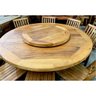 Mesa Redonda 140x140 Prato Giratório 8 Lugares Madeira (Só A Mesa) - 2