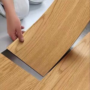 Piso Vinilico Autocolante Madeira Régua Adesiva Caixa 8m2 - Carvalho Americano - Imitação Madeira