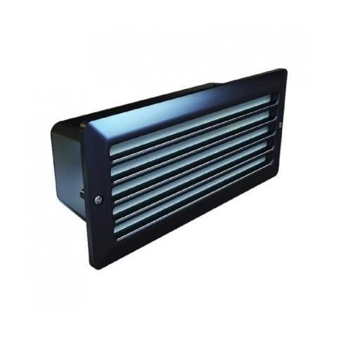 3 Balizador de Embutir Alumínio Injetado Germany 6200 Preto