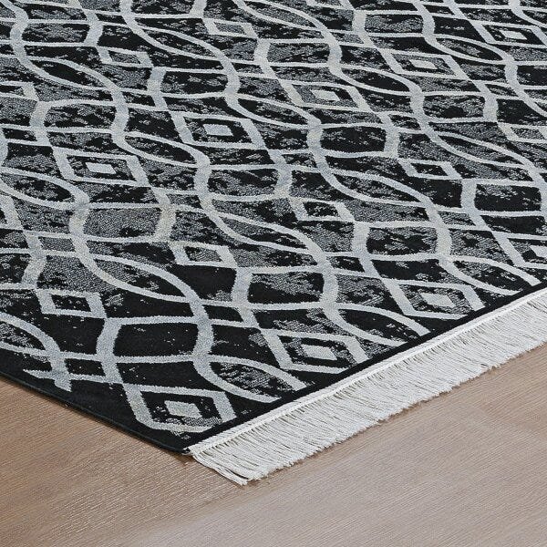 Tapete Retangular Belga Nativo Abstrato Niazitex 2,00Mx1,40M - 3