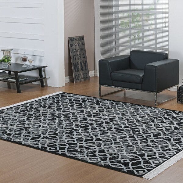 Tapete Retangular Belga Nativo Abstrato Niazitex 3,00Mx2,00M - 2