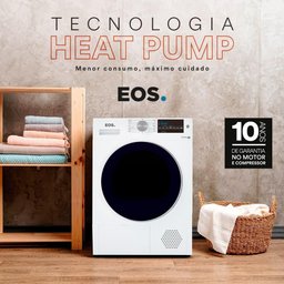 Secadora de Roupas Eos Heat Pump 12kg Esr12cb 110v - 5