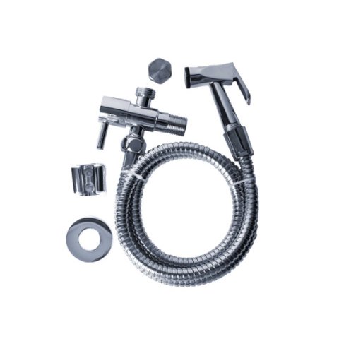 Kit 2 Duchas Metal C/ Derivação 1/4 de Volta Civitt