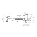 Ver imagem 4 de Kit 2 Duchas Metal C/ Derivação 1/4 de Volta Civitt