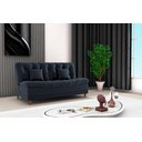 Ver imagem 2 de Sofá Cama 3 Lugares 1,85 Mts Duda Matrix Preto