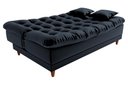 Ver imagem 4 de Sofá Cama 3 Lugares 1,85 Mts Duda Matrix Preto