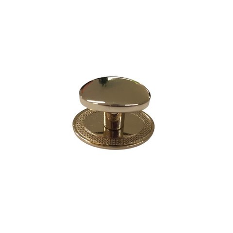 Puxador de Gaveta Ponto Sobrepor Beetle Base Granada - Gold