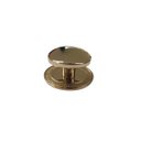 Ver imagem 1 de Puxador de Gaveta Ponto Sobrepor Beetle Base Granada - Gold