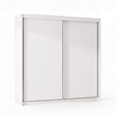 Ver imagem 3 de Guarda-roupa 2 Portas de Correr 3 Gavetas Lucky Branco