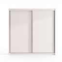 Ver imagem 1 de Guarda-roupa 2 Portas de Correr 3 Gavetas Lucky Branco