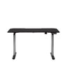 Mesa com Regulagem de Altura Elétrica e Stand Lift 134 Cm - Preto Fosco C/ Prata - 12