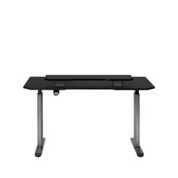 Mesa com Regulagem de Altura Elétrica e Stand Lift 134 Cm - Preto Fosco C/ Prata - 10