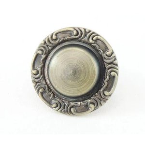 Puxadores de Gaveta Colonial Sobrepor Antique Italy Line 116