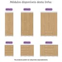 Ver imagem 7 de Berço Americano 3 em 1 com Colchão Incluso e Cômoda 2 Portas 4 Gavetas Realeza Multimóveis