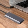 Adaptador Ssd Externo M.2 Para Usb Tipo C 3.1 Nvm De 10 Gbps - 4