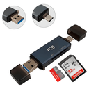Ver imagem 5 de Adaptador USB Type-C Cartão Sd Micro Sd F3 5GB/S Jc-Lt-Tyc-U