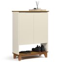 Ver imagem 1 de Sapateira para Hall de Entrada Quarto 68cm Flow Off/freijó - Ej Móveis