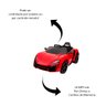 Mini Carro Elétrico Infantil Lamborghini Ferrari Speed Vermelho 12V 3 a 7 Anos Até 25kg Multikids - 8