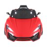 Mini Carro Elétrico Infantil Lamborghini Ferrari Speed Vermelho 12V 3 a 7 Anos Até 25kg Multikids - 3