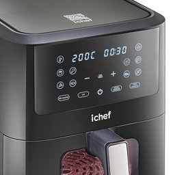 Fritadeira Elétrica Airfryer Ichef Smart Vision 6l | 220v - 4