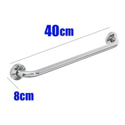 Barra Alça De Apoio Inox Kit 2 Und 60cm e 1 40cm Suporte Idoso Cadeirante Deficientes - 4