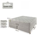 Ver imagem 3 de Conjunto Cama+box Queen Size Molas Ensacadas 158x198x65cm King Best - Anjos - Megasul