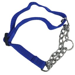 Coleira Cachorro Cao Semi Enforcadora Ajustavel Corrente Aço Zincado Kit Passeio Treinamento Rua Ar  - 4