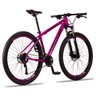 Bicicleta MTB Vega Aro 29 Quadro 19 Alumínio 27V Shimano Alivio Freio a Disco Rosa Preto - - 2