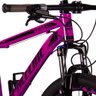 Bicicleta MTB Vega Aro 29 Quadro 19 Alumínio 27V Shimano Alivio Freio a Disco Rosa Preto - - 5
