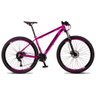 Bicicleta MTB Vega Aro 29 Quadro 19 Alumínio 27V Shimano Alivio Freio a Disco Rosa Preto - - 3