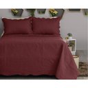 Ver imagem 1 de Kit Colcha Cobre Leito New Every Day Queen Amsterda Malbec Sonhare Sultan