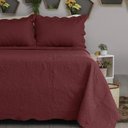 Ver imagem 4 de Kit Colcha Cobre Leito New Every Day Queen Amsterda Malbec Sonhare Sultan