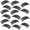 Ver imagem 1 de Kit 16 Chapinhas Elevada Pés Palito Rosca 5/16 Zincado