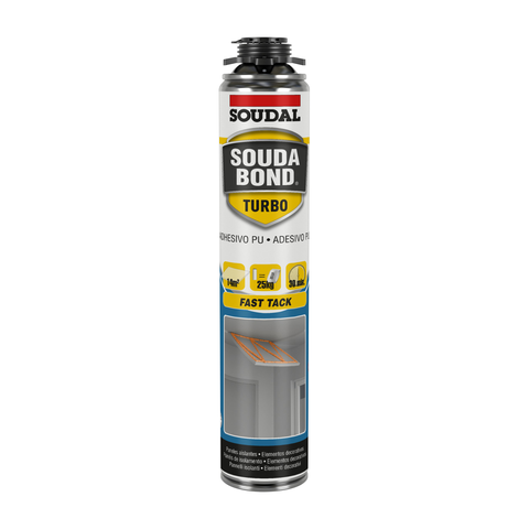 Espuma Expansiva Pu Soudabond Turbo 750ml Soudal