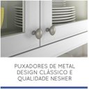 Ver imagem 5 de Cozinha Compacta 7 Portas 2 Gavetas Loft Americano Nesher Móveis