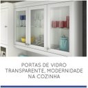 Ver imagem 6 de Cozinha Compacta 7 Portas 2 Gavetas Loft Americano Nesher Móveis