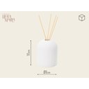 Ver imagem 2 de Difusor Aromatizador Ambiente Fragância Cimento com Varetas