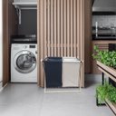 Ver imagem 6 de Cesto de Roupa Suja Flexível Impermeável Claras Escuras