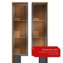 Ver imagem 6 de Conjunto de Escritório Completo LED e Vidro 7 Peças 8 Portas 248CMX52,5CMX230CM Linha Liga Modulad