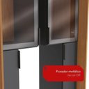 Ver imagem 5 de Conjunto de Escritório Completo LED e Vidro 7 Peças 8 Portas 248CMX52,5CMX230CM Linha Liga Modulad