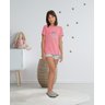 Pijama Inf/juvenil Feminino Microfibra R Rosa Dk - 1