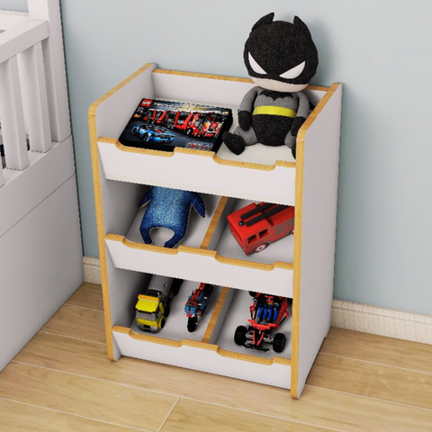 Estante Infantil Organizadora de Livros e Brinquedos -lumpa